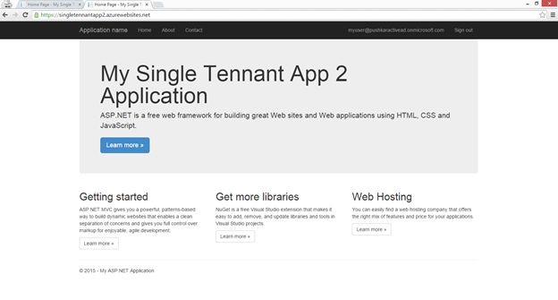 my single tennant app 2